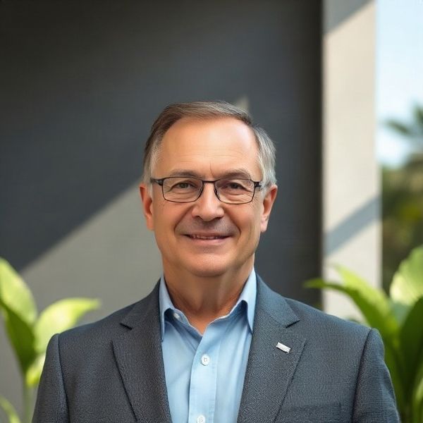 Retrato editorial de consultora sênior da Sparkzswift
